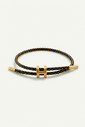 צמיד בלוונטי זהב Gold/Black