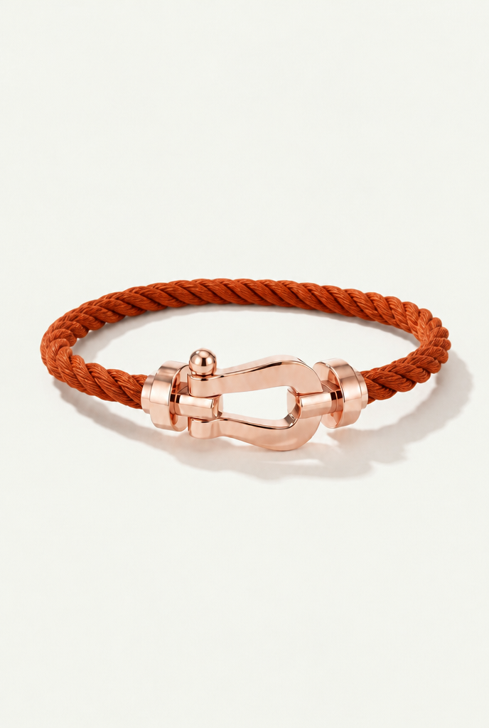 צמיד מרינה Orange/Rose Gold
